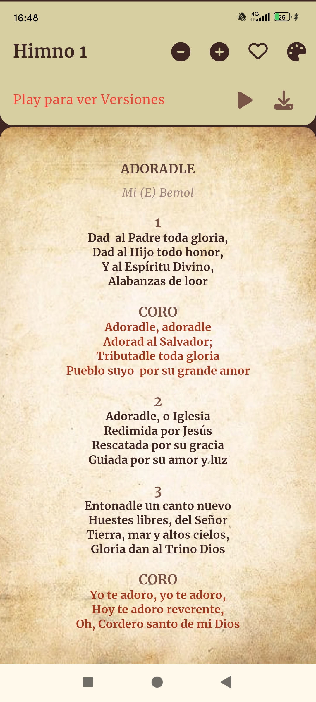 Captura de pantalla 6 de Biblia y Himnos Pro
